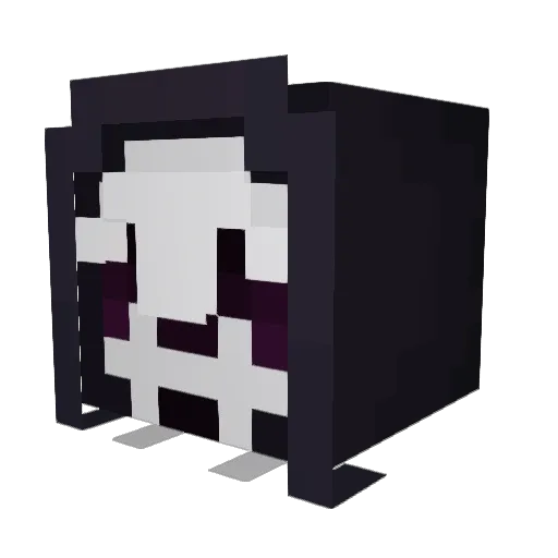 KaintheTrain Minecraft avatar head, 3D render