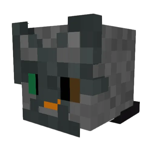 Kainu01 Minecraft avatar head, 3D render