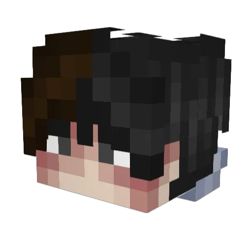 KainyStronge Minecraft avatar head, 3D render