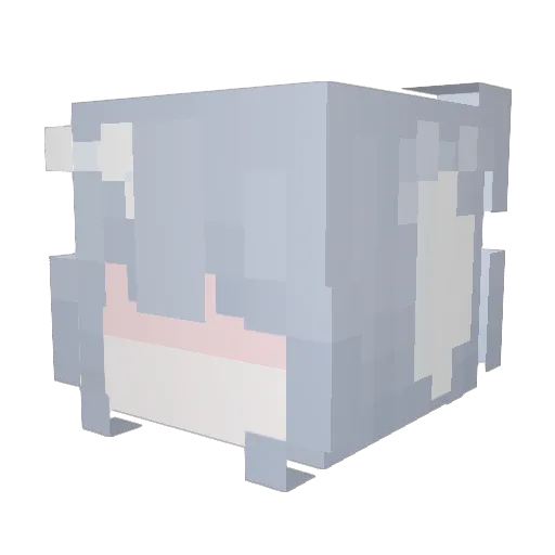 KaioAmaLoiras Minecraft avatar head, 3D render