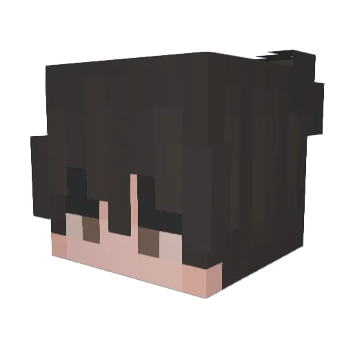 KaioShin94 Minecraft avatar head, 3D render