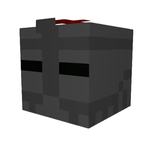Kaiohtea Minecraft avatar head, 3D render