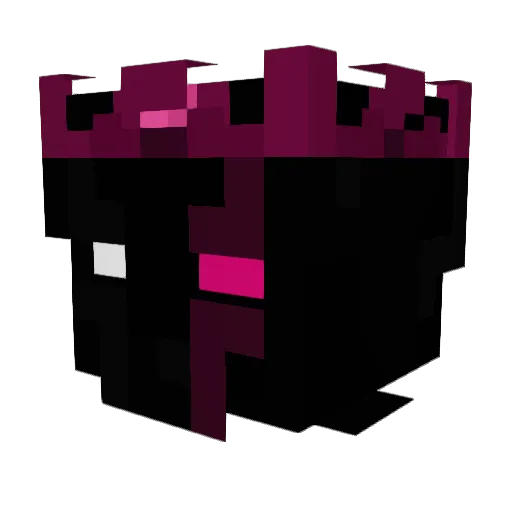 Kairizz Minecraft avatar head, 3D render