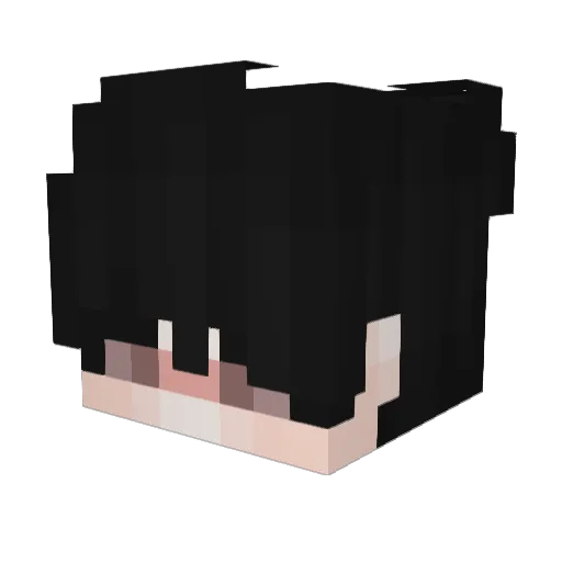 Kairo10 Minecraft avatar head, 3D render