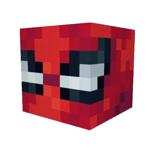 Kairos1319 Minecraft avatar head, 3D render