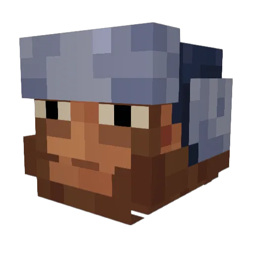 Kais_0313 Minecraft avatar head, 3D render