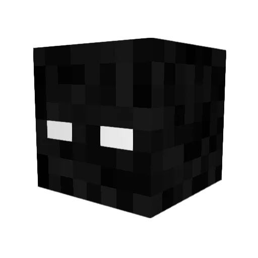 Kaisall Minecraft avatar head, 3D render
