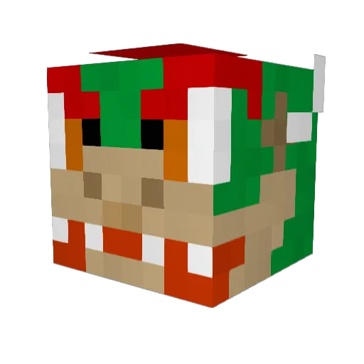 KaiserGheiz Minecraft avatar head, 3D render
