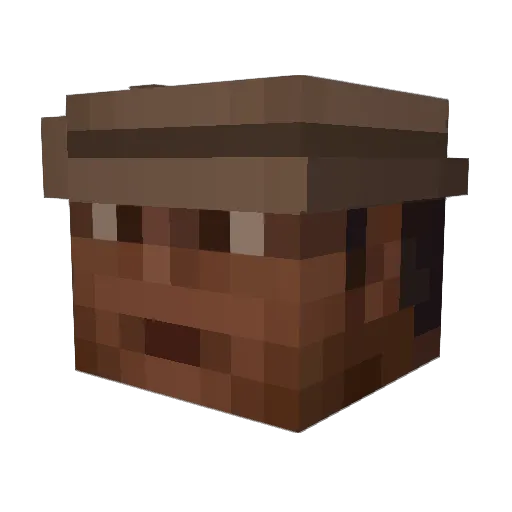 KaiserHanSS Minecraft avatar head, 3D render
