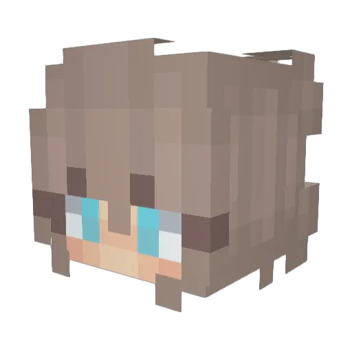Kaiser_Reinhardt Minecraft avatar head, 3D render