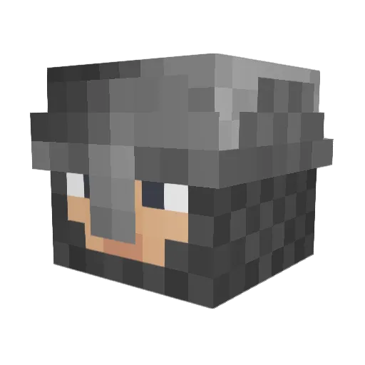 Kaiser_Wilhelm88 Minecraft avatar head, 3D render