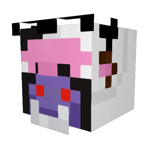 Kait_Noel Minecraft avatar head, 3D render