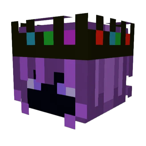 Kaitlyn404 Minecraft avatar head, 3D render