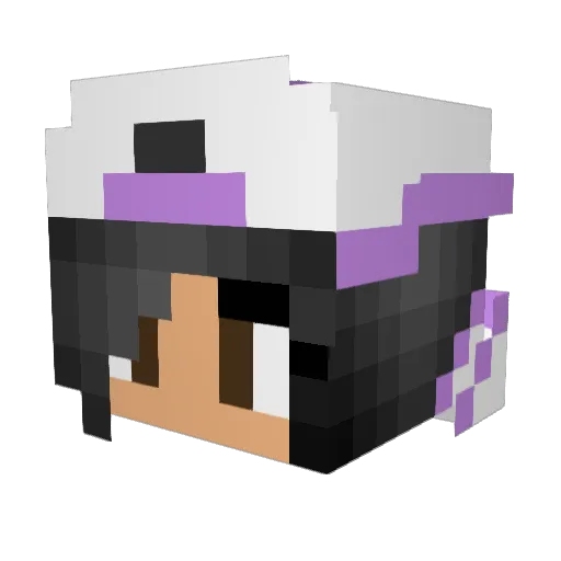 Kaitlynchen9 Minecraft avatar head, 3D render