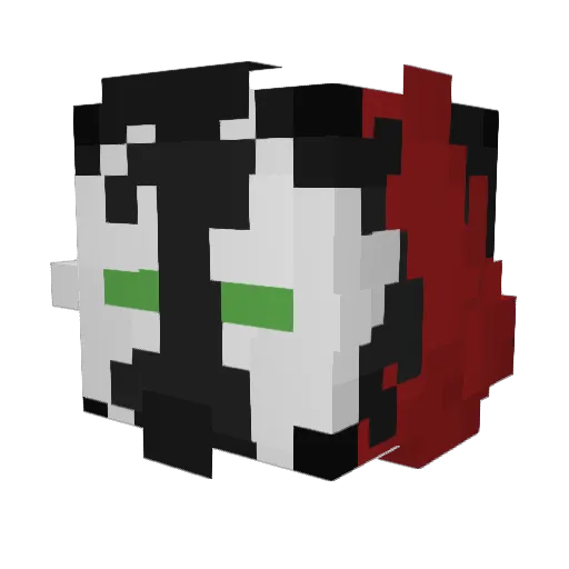 Kaito_Reina Minecraft avatar head, 3D render