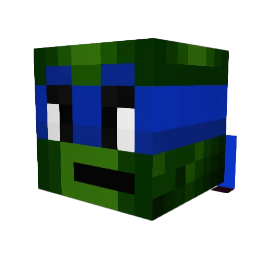 Kaiyo2265 Minecraft avatar head, 3D render