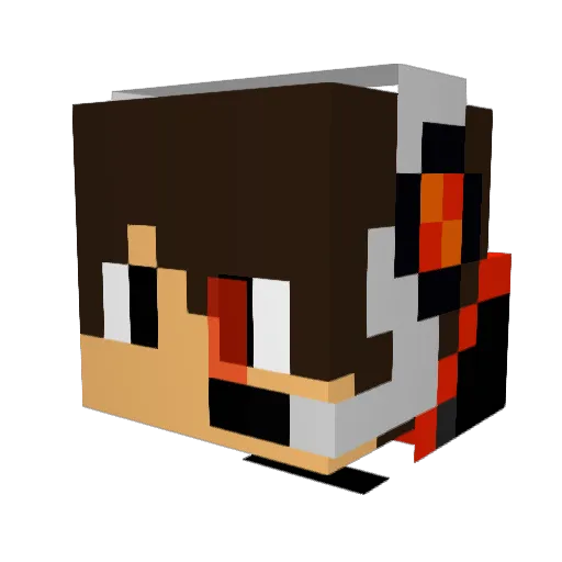 KaizerLord_III Minecraft avatar head, 3D render