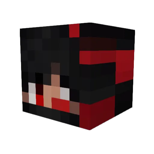 Kaizerwsbnd Minecraft avatar head, 3D render