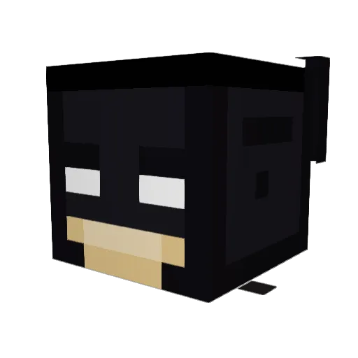 KaizoSon Minecraft avatar head, 3D render