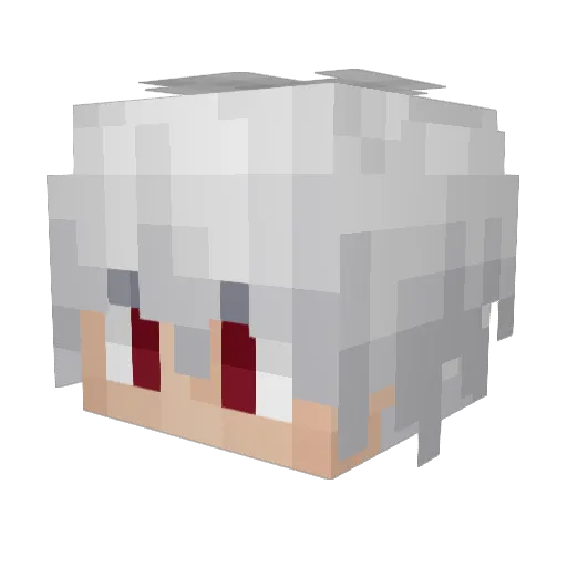 KajYKun Minecraft avatar head, 3D render