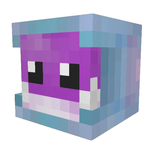Kaj_Man_Chan Minecraft avatar head, 3D render