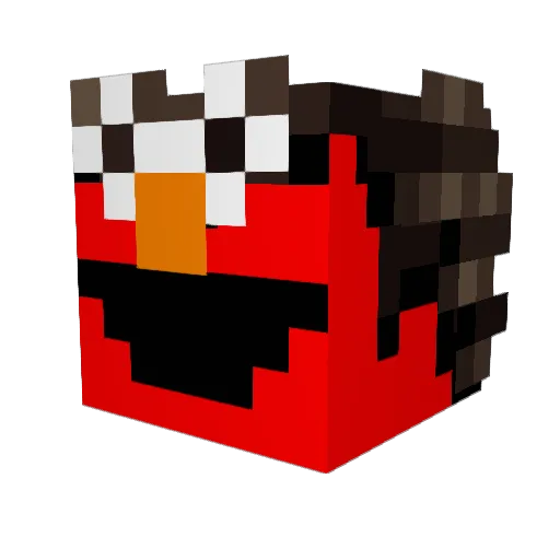 Kak0219 Minecraft avatar head, 3D render