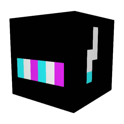 KakaChen15 Minecraft avatar head, 3D render