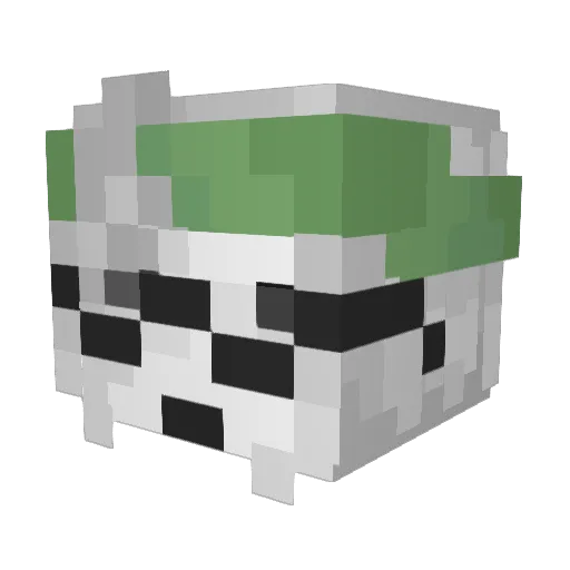 Kal31dosc0p3 Minecraft avatar head, 3D render