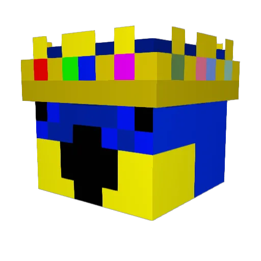 KalNeverShower Minecraft avatar head, 3D render