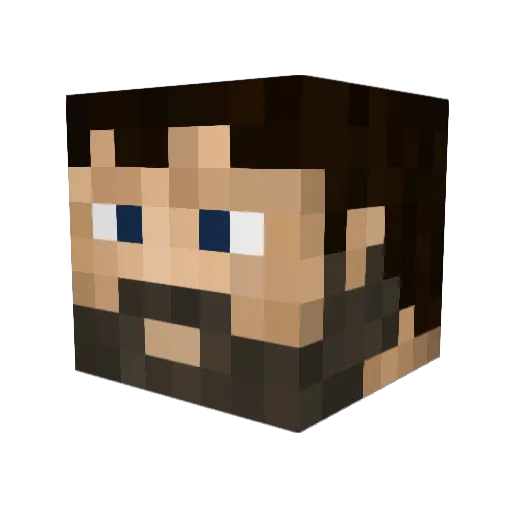 KalPlay69 Minecraft avatar head, 3D render