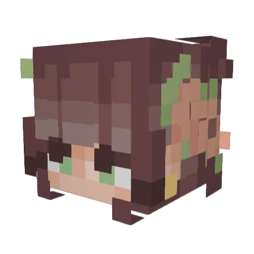 Kala_Nemi565 Minecraft avatar head, 3D render