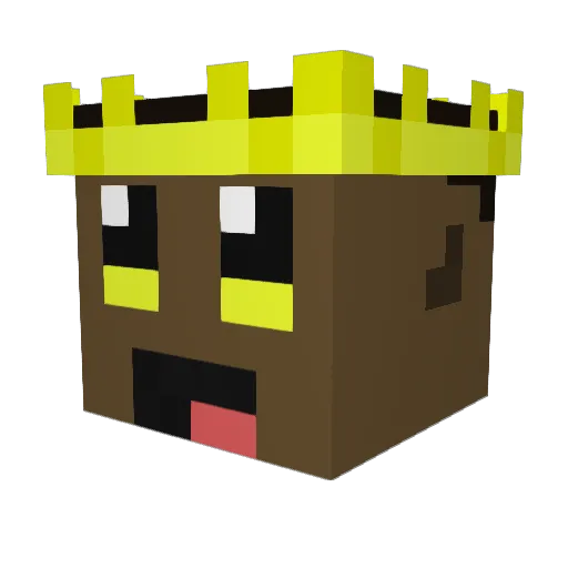 KalaachPL Minecraft avatar head, 3D render