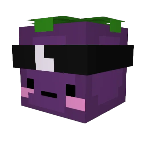 KalashCrimi93 Minecraft avatar head, 3D render
