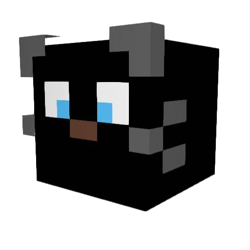 KalashniKrab Minecraft avatar head, 3D render