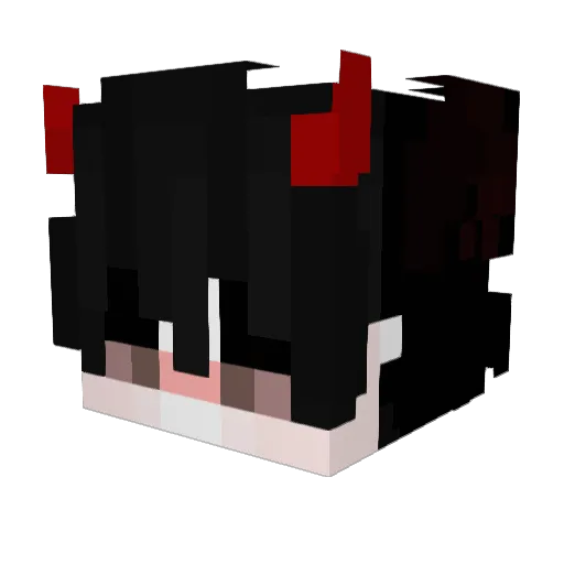 KalbimOlurmusun Minecraft avatar head, 3D render