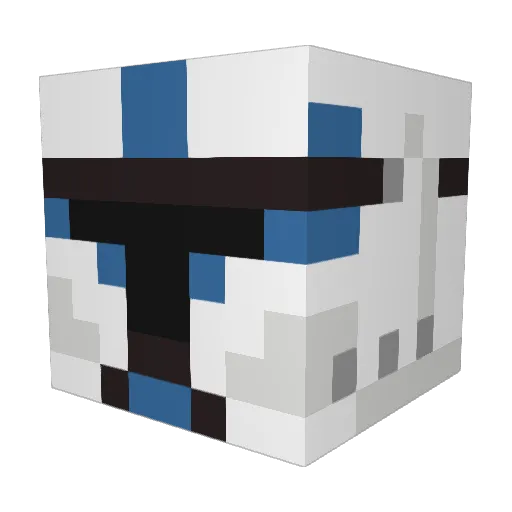 KaldMigBigS Minecraft avatar head, 3D render
