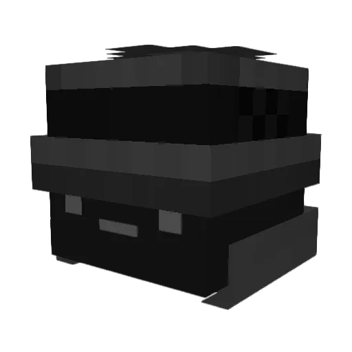 Kalda_ Minecraft avatar head, 3D render
