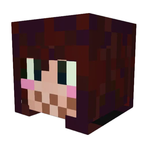 KaleGamer Minecraft avatar head, 3D render