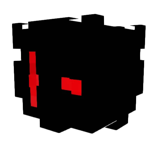 KaleHater Minecraft avatar head, 3D render