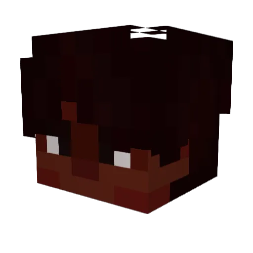 KaleJan7n7 Minecraft avatar head, 3D render