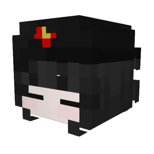 KalebYvan Minecraft avatar head, 3D render