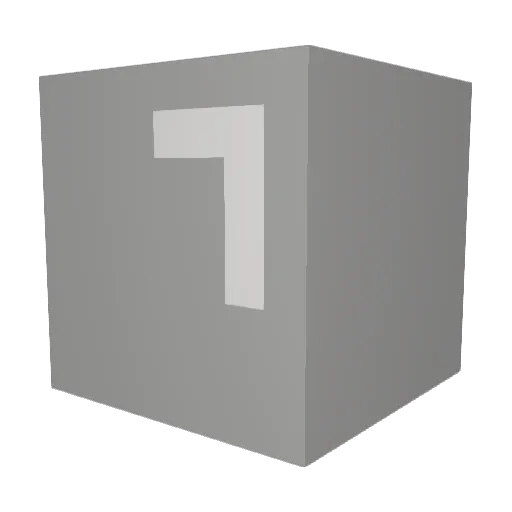 Kalethras Minecraft avatar head, 3D render