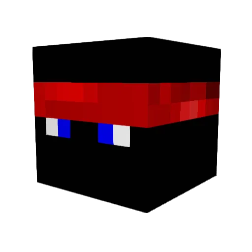 Kalex12 Minecraft avatar head, 3D render