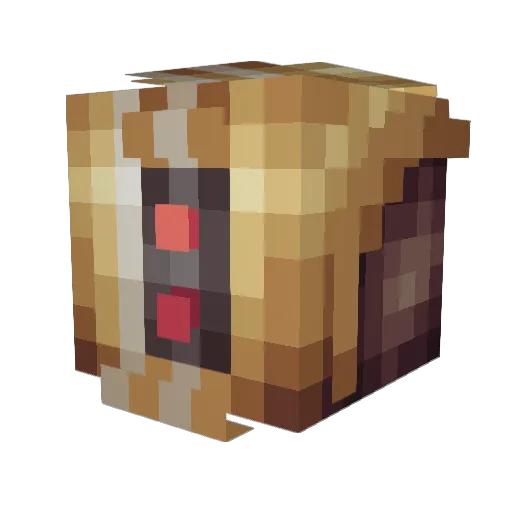 Kaliburn00 Minecraft avatar head, 3D render