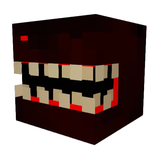 Kalipstos Minecraft avatar head, 3D render