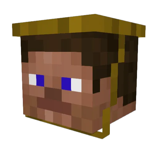 KaljaPappa Minecraft avatar head, 3D render