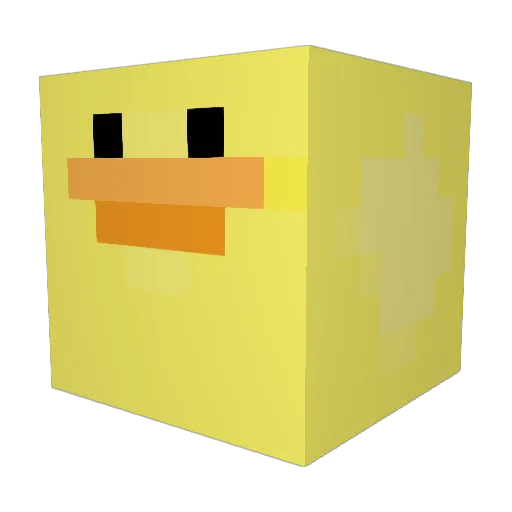 Kalleviktor Minecraft avatar head, 3D render