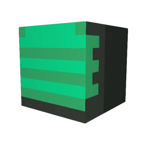 Kalmarice Minecraft avatar head, 3D render