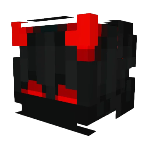 KaloBalo Minecraft avatar head, 3D render