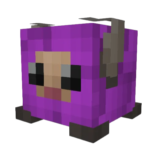 Kalokro Minecraft avatar head, 3D render